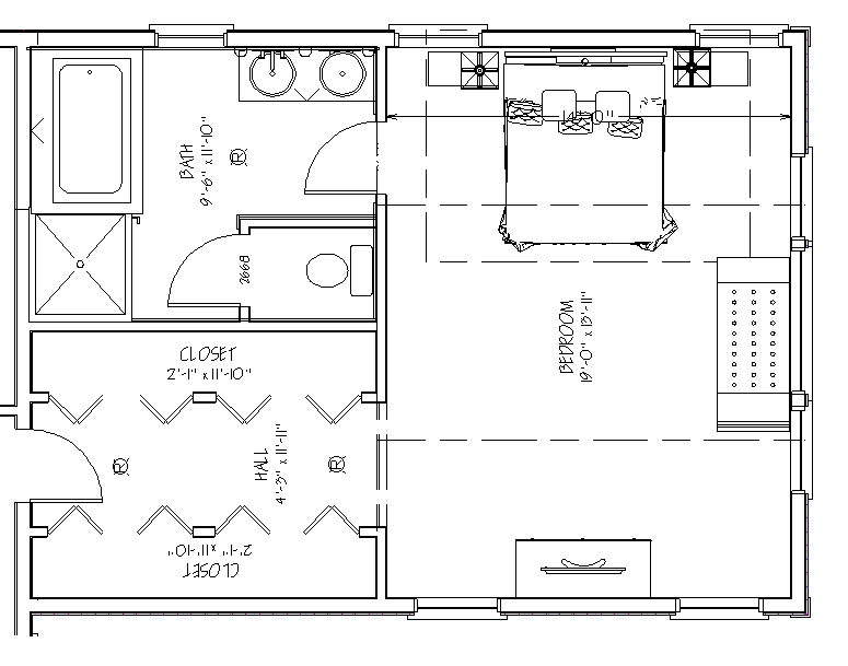 Master Bedroom Suite Floor Plans
 Master Suite Over Garage Plans and Costs Simply Additions