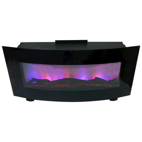 Menards Electric Fireplace Sale
 Curved 34" Wall Mount Electric Fireplace at Menards