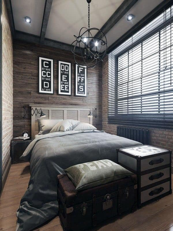 Mens Bedroom Colors
 60 Men s Bedroom Ideas Masculine Interior Design Inspiration