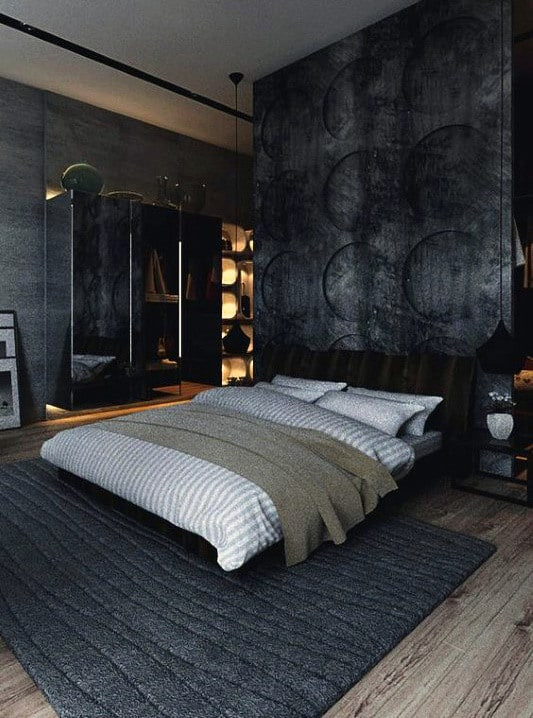 Mens Bedroom Colors
 80 Bachelor Pad Men s Bedroom Ideas Manly Interior Design