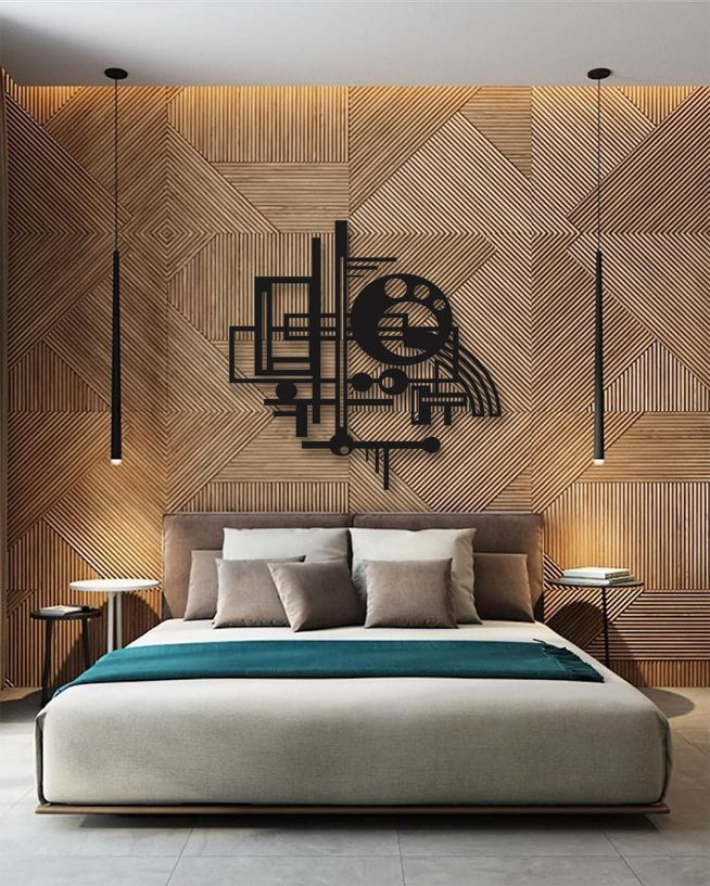 Metal Wall Decor For Bedroom
 Unique custom designed wall decoration product Geometric
