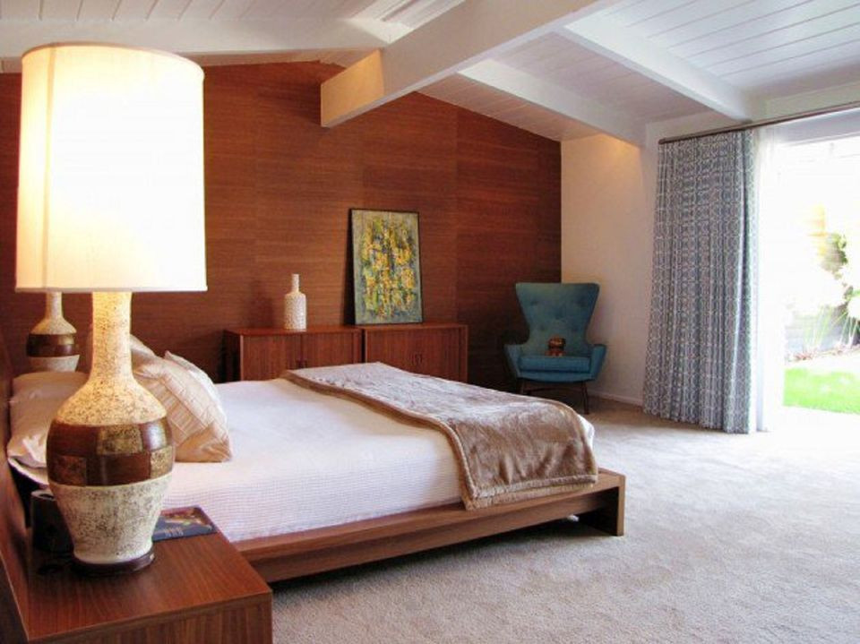 Mid Century Modern Bedroom
 