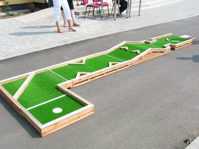 Mini Golf Set For Backyard
 Want to play Mini Golf Play it at home Interchangeable