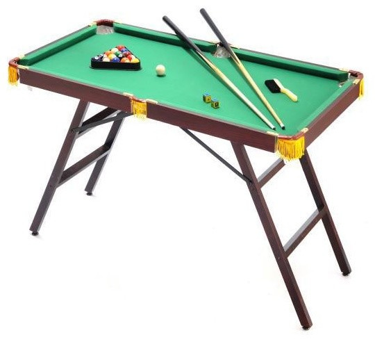 Mini Pool Table For Kids
 48" Mini Pool Table with Accessories Traditional Kids