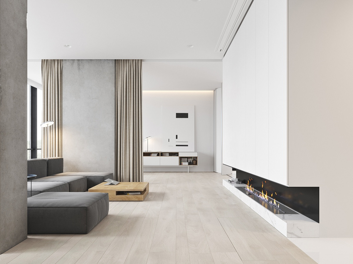 Minimalist Living Room
 40 Gorgeously Minimalist Living Rooms That Find Substance