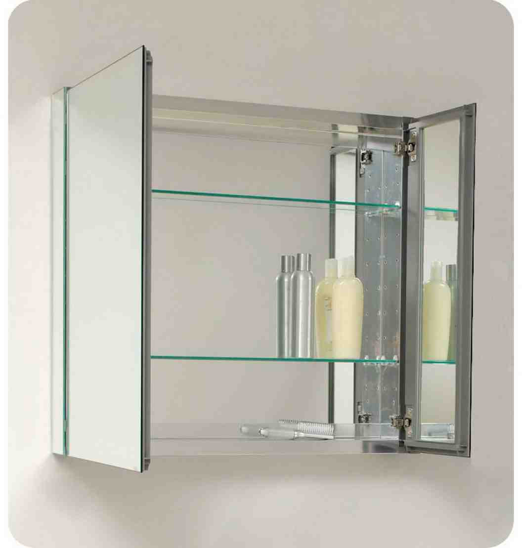 Mirrored Bathroom Cabinet
 Mirrored Bathroom Cabinet Home Furniture Design