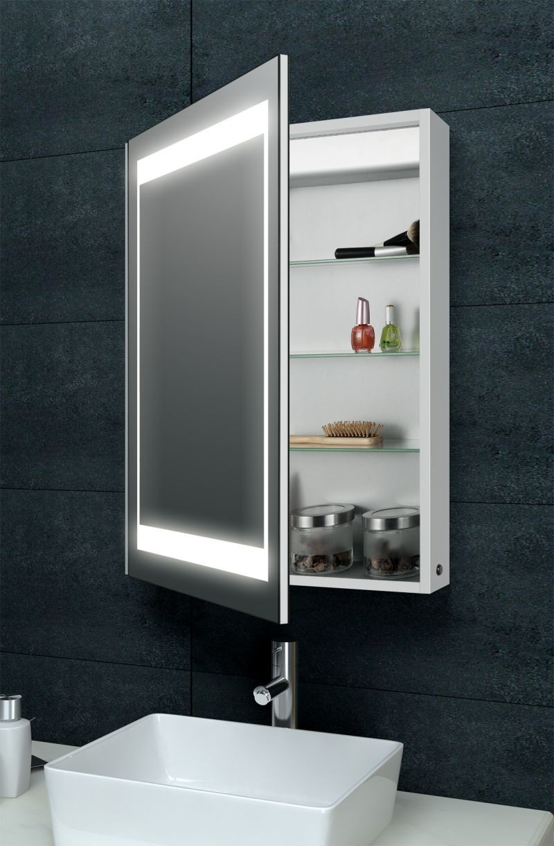 Mirrored Bathroom Cabinet
 Lana LED Backlit Mirrored Cabinet