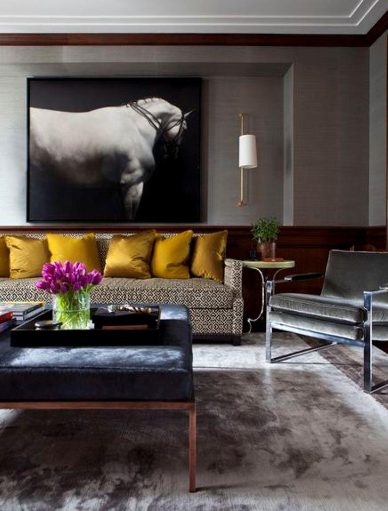 Modern Art For Living Room
 20 Bold Art Deco Inspired Living Room Designs Rilane