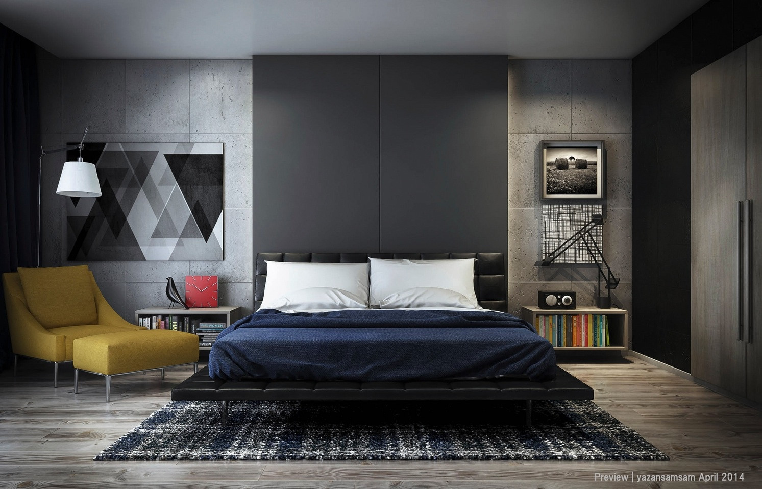 Modern Bedroom Art
 25 Newest Bedrooms That We Are In Love With