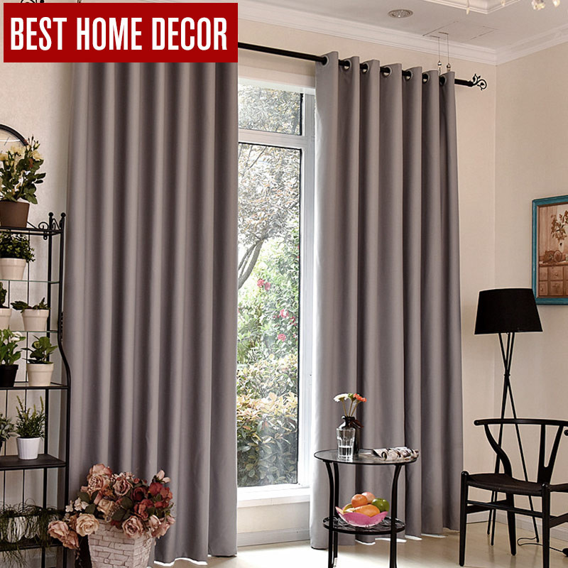Modern Drapes For Living Room
 Aliexpress Buy BHD modern blackout curtains for
