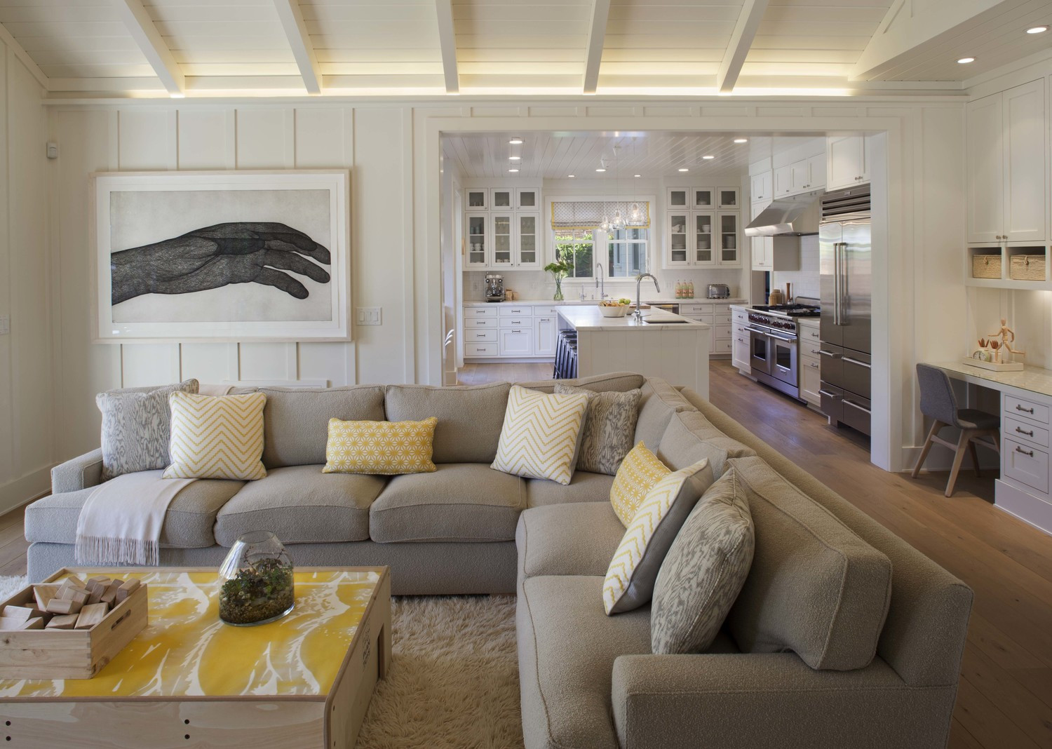 Modern Family Living Room
 Modern Farmhouse Family Room 2 Love the woodwork and