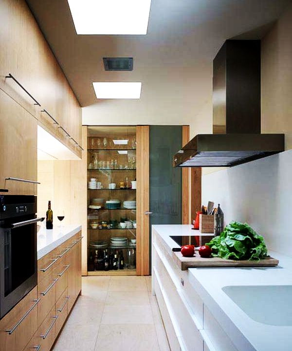 Modern Galley Kitchen
 35 Reasons To Choose Luxurious Contemporary Kitchen Design