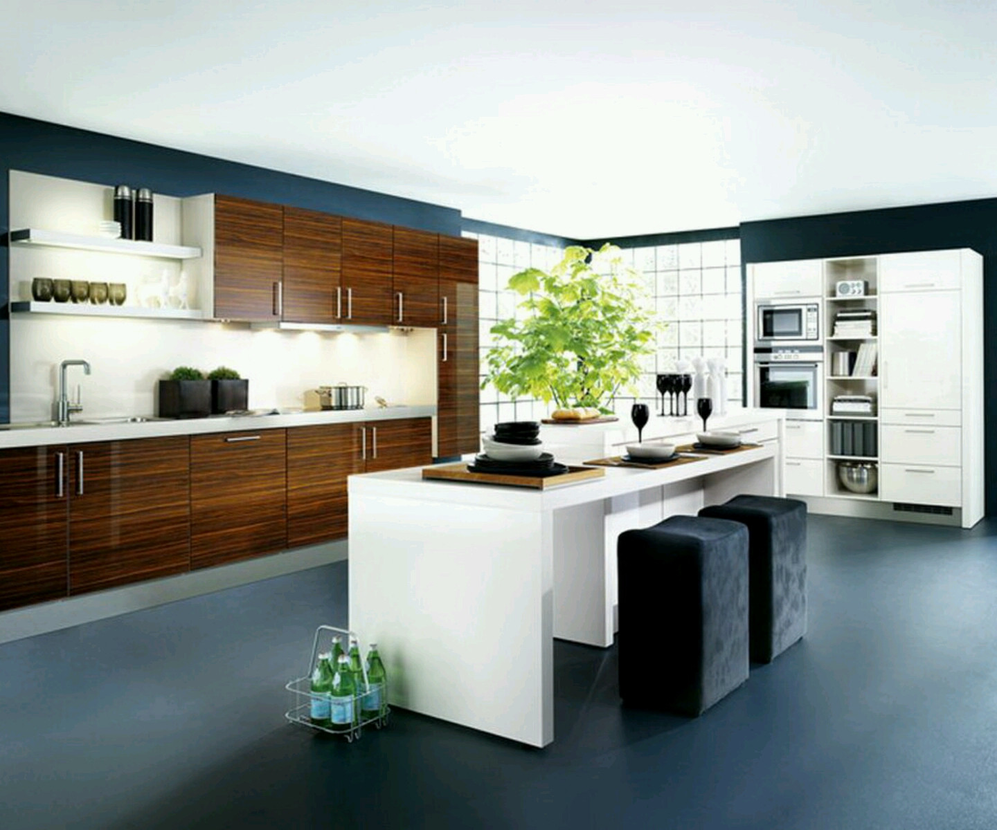 Modern Kitchen Cabinet Design Photos
 New home designs latest Kitchen cabinets designs modern