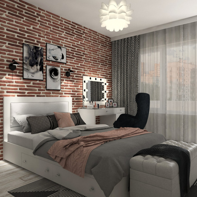 Modern Teen Bedroom
 3D model modern teen bedroom interior TurboSquid