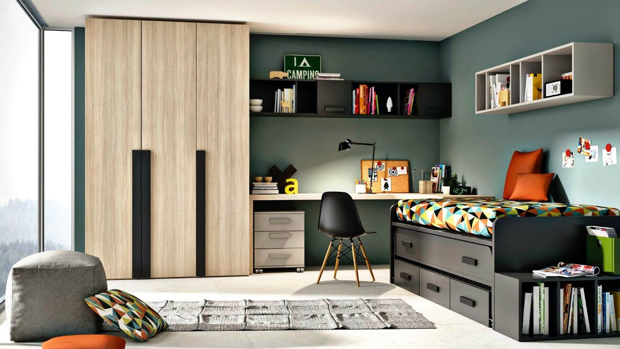 Modern Teen Bedroom
 Teen rooms design ideas Modern interior