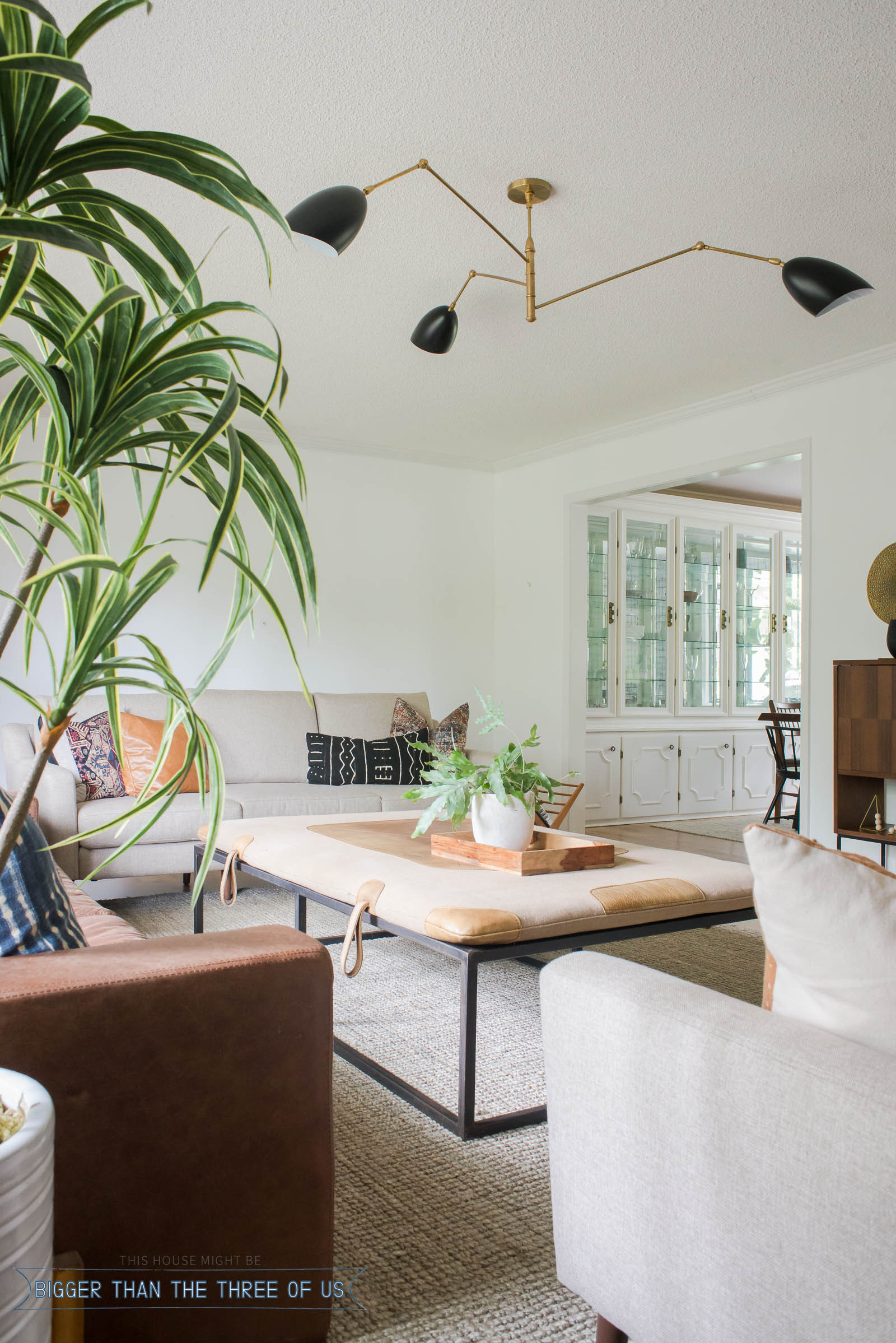 Modern Vintage Living Room
 2018 Renovation Goals Revisted Bigger Than the Three of Us