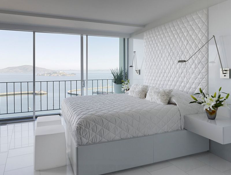 Modern White Bedroom
 How To Use Wall Sconces Design Tips Ideas