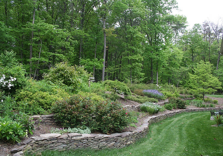 Natural Terrace Landscape
 Retaining Walls for Beauty in Your Garden