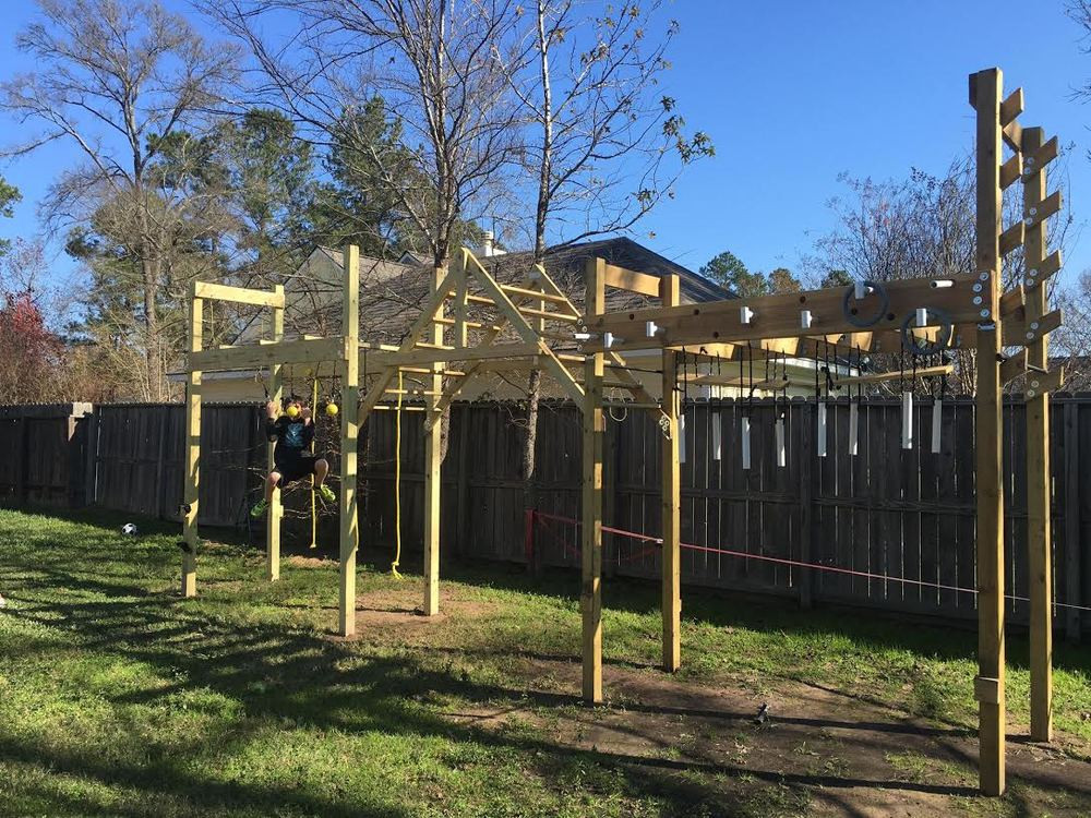 Ninja Warrior Backyard Course
 — NinjaWarriorBlueprintsbackyard blueprints