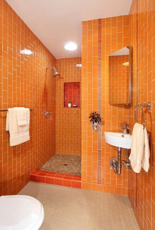 Orange And Brown Bathroom Decor
 19 orange and Brown Bathroom Decor in 2020