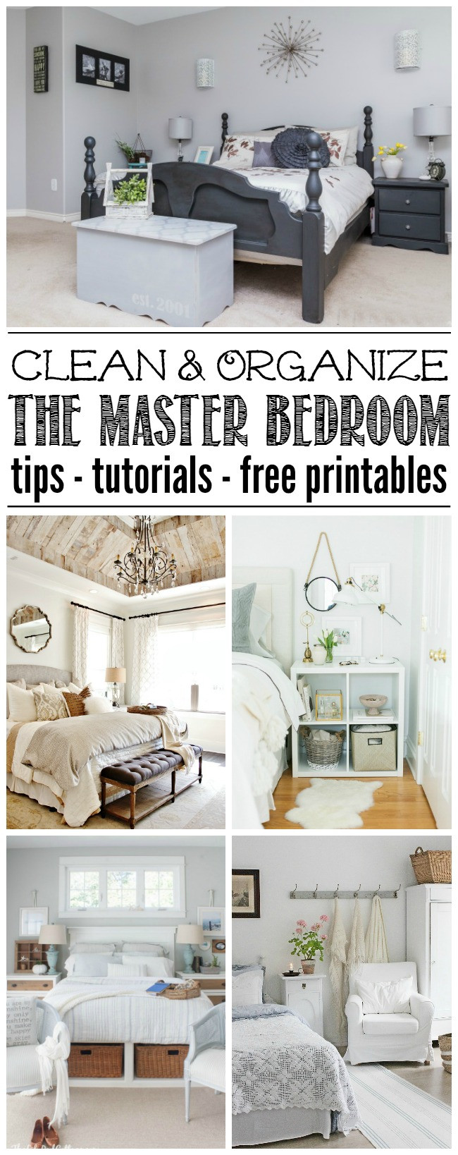 Organization Tips For Bedroom
 Master Bedroom Organization HOD Clean and Scentsible
