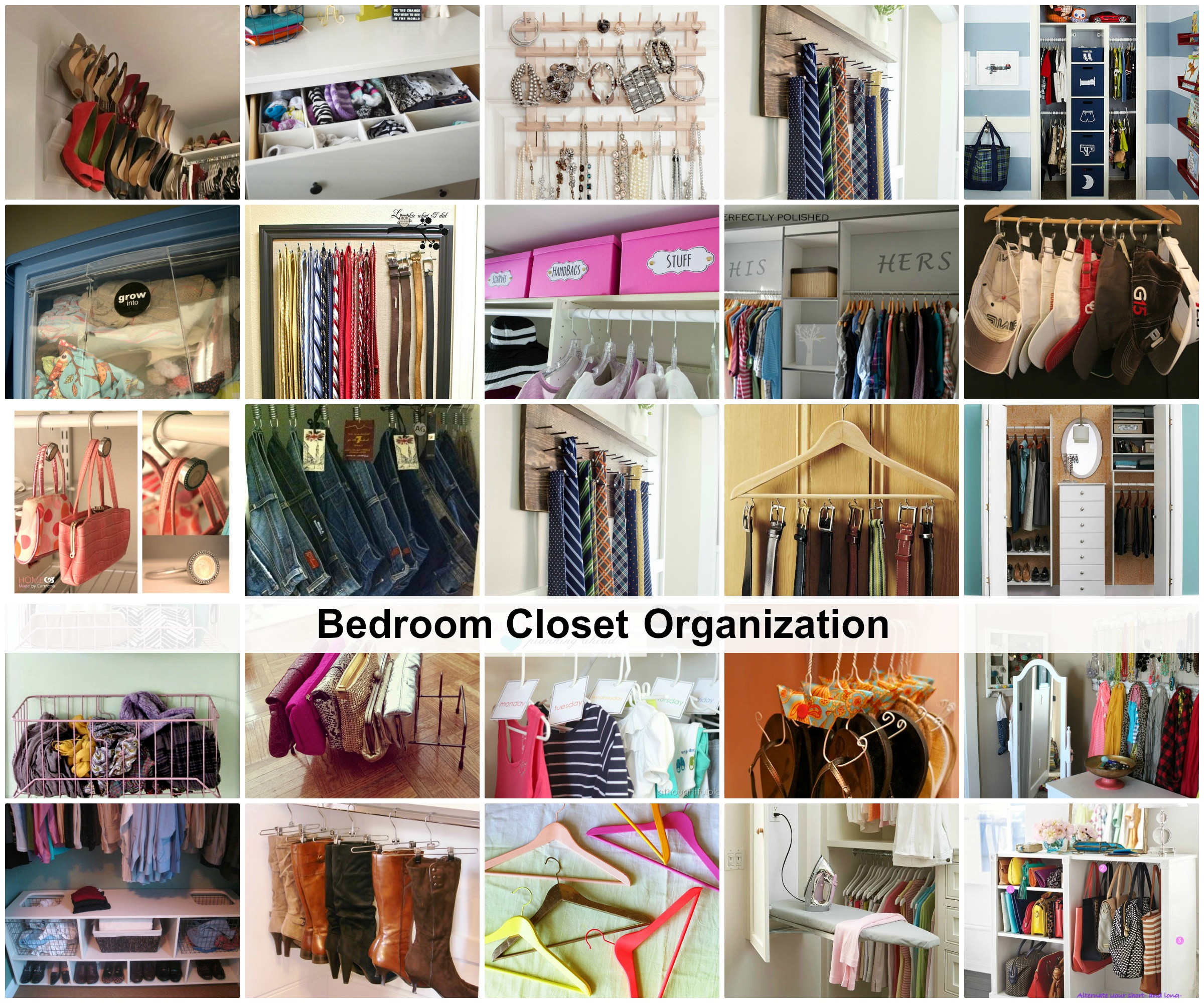 Organization Tips For Bedroom
 Bedroom Closet Organization Ideas The Idea Room