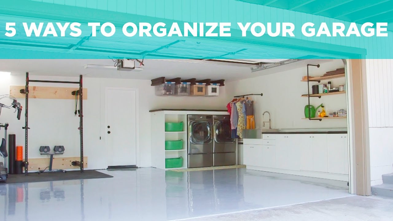 Organizing Your Garage
 5 Ways to Organize Your Garage