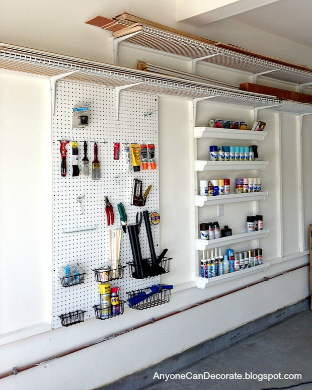 Organizing Your Garage
 Garage Storage on a Bud • The Bud Decorator
