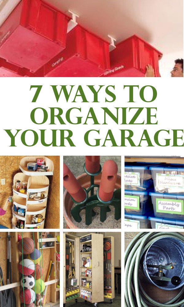 Organizing Your Garage
 DIY Home Sweet Home 7 ways to organize your garage