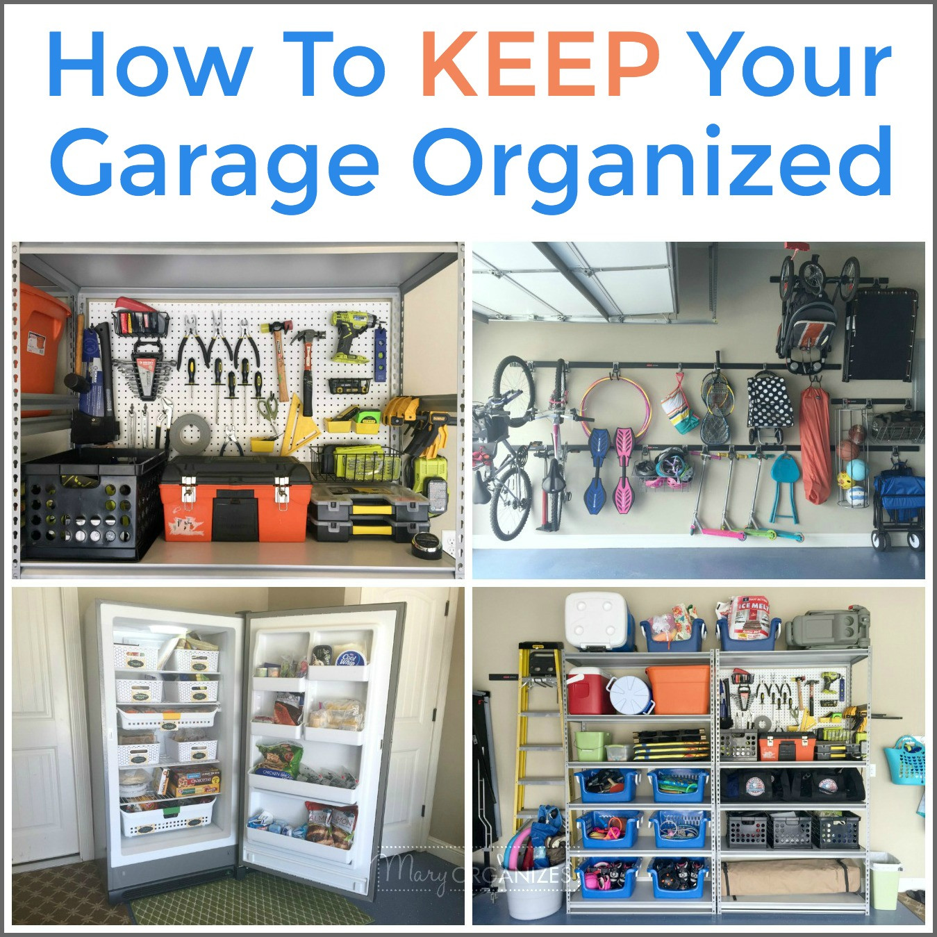 Organizing Your Garage
 Organize Your Garage ONE WEEK All About The Garage