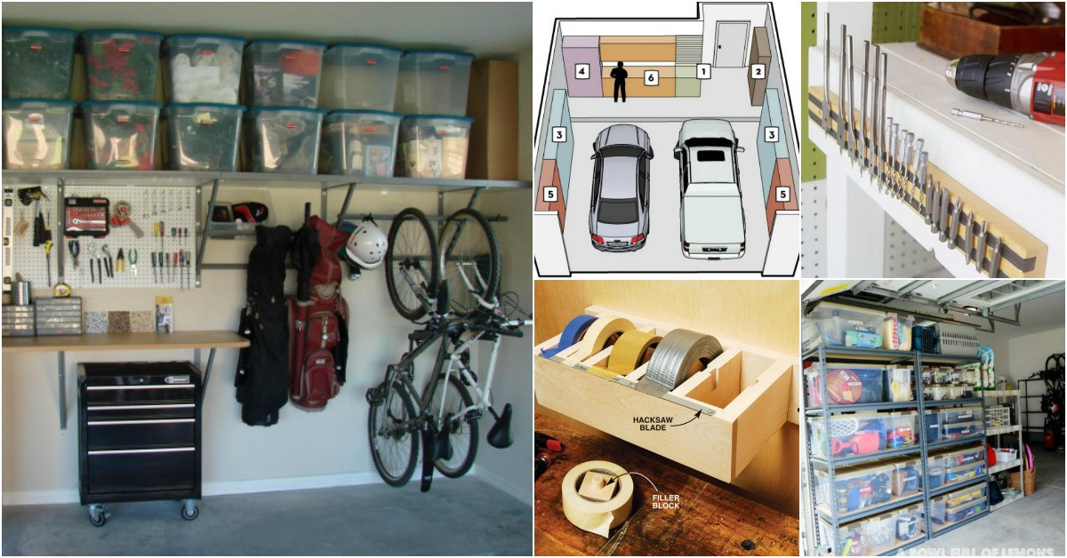 Organizing Your Garage
 49 Brilliant Garage Organization Tips Ideas and DIY Projects