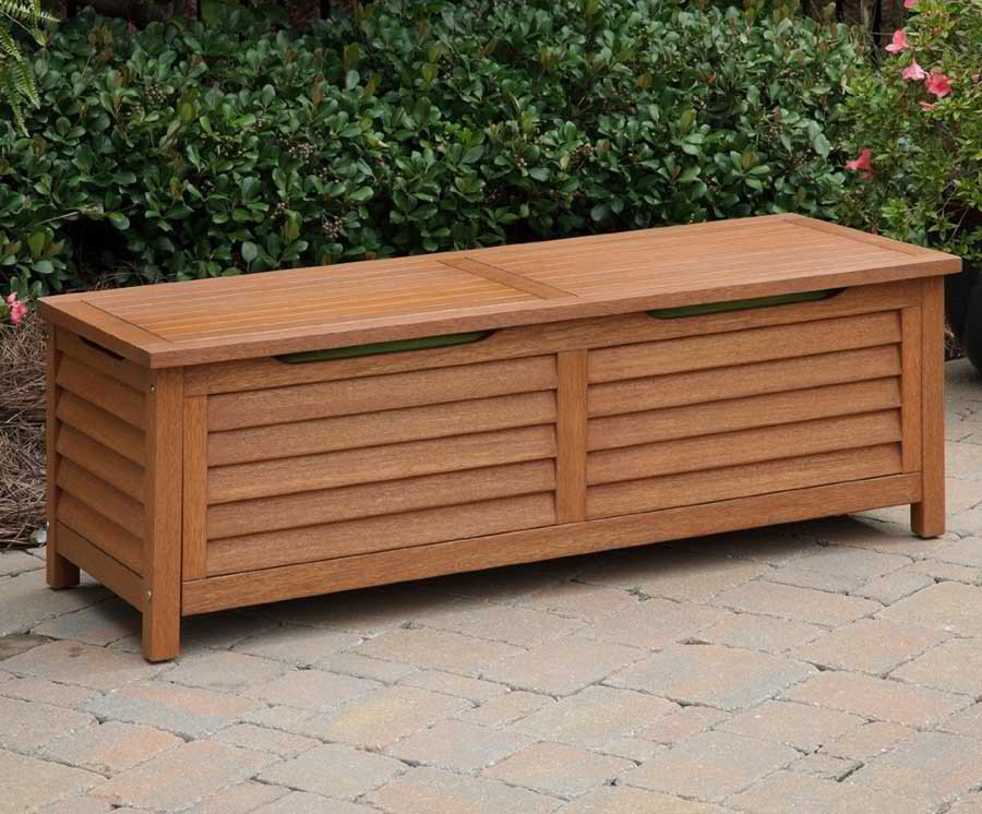 Outdoor Bench With Storage
 Outdoor Storage Benches PDF Woodworking