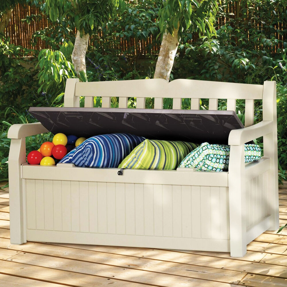 Outdoor Bench With Storage
 Modern Storage Bench Organizer for Outdoor Indoor Patio