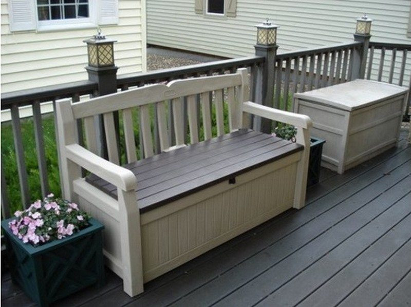 Outdoor Bench With Storage
 Outdoor Bench with Storage – The Owner Builder Network