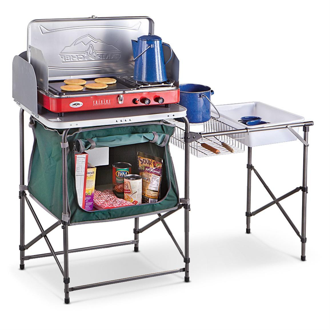 Outdoor Camp Kitchen
 Guide Gear Deluxe Camp Kitchen Review