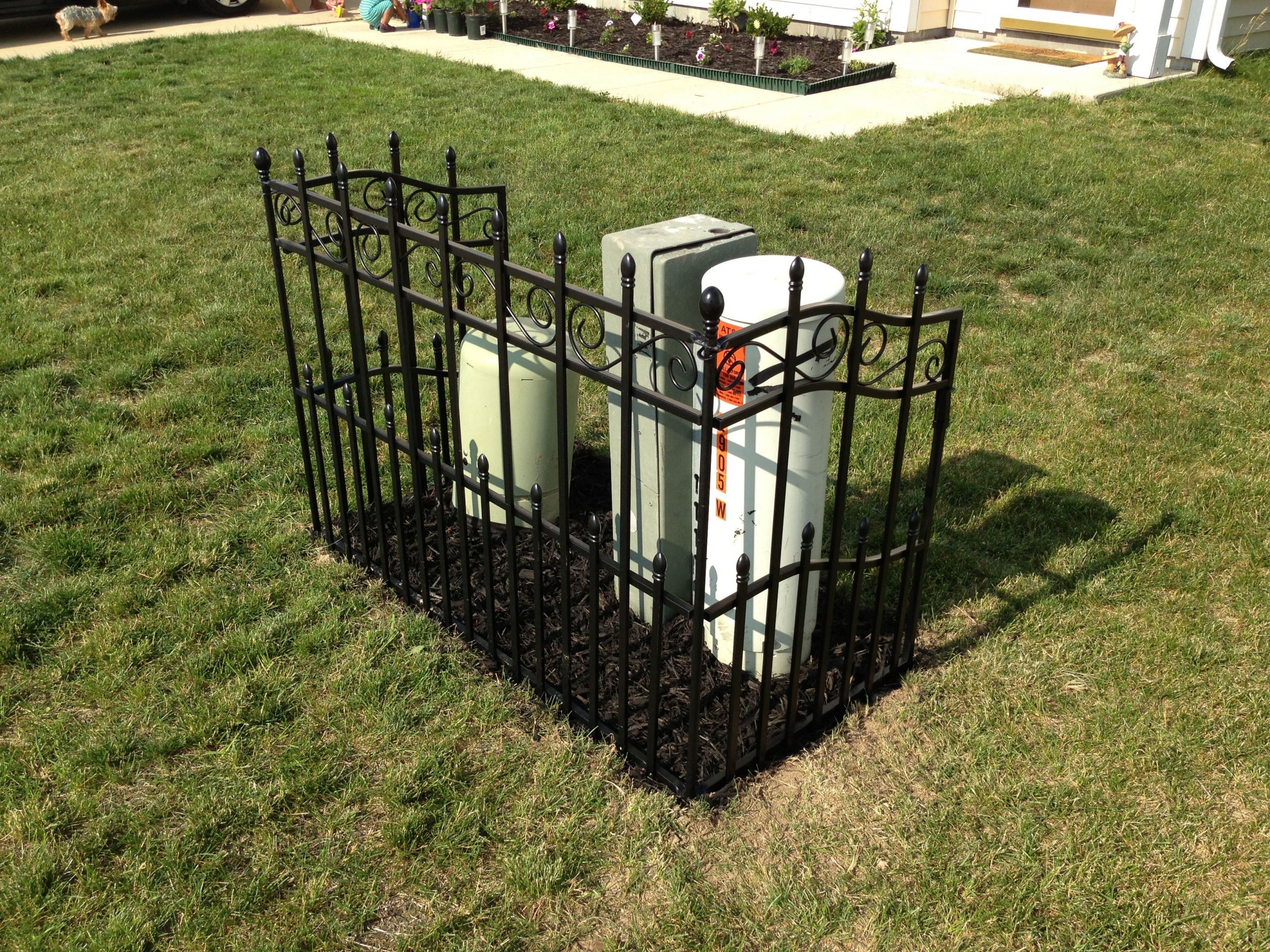 Outdoor Electrical Box Covers Landscaping
 Electric box cover up Lawn & Garden
