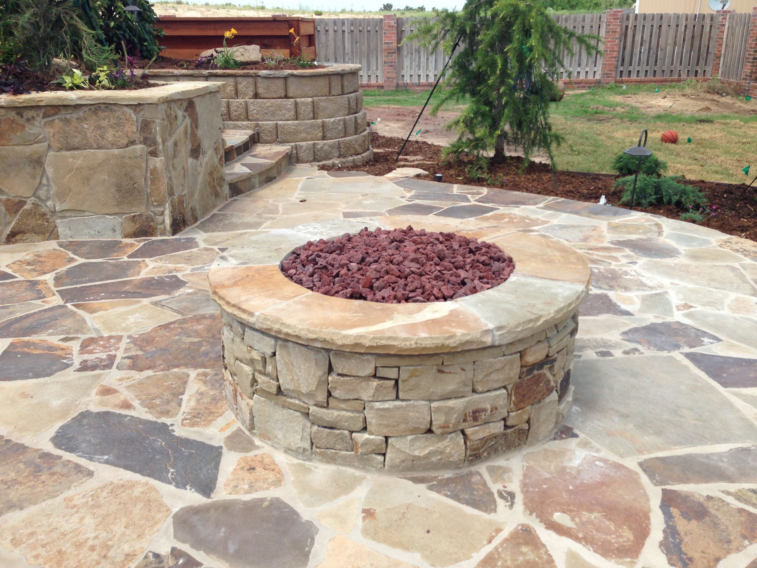 Outdoor Fireplace Or Fire Pit
 Custom Outdoor Fireplaces & Fire Pits in OKC