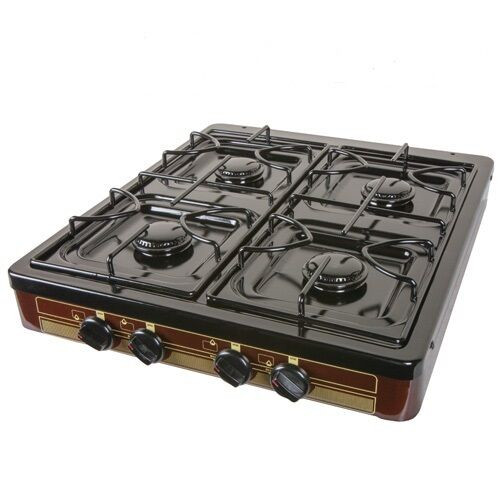 Outdoor Kitchen Burner
 4 Burner Gas Stove Camping Portable Outdoor Cooking