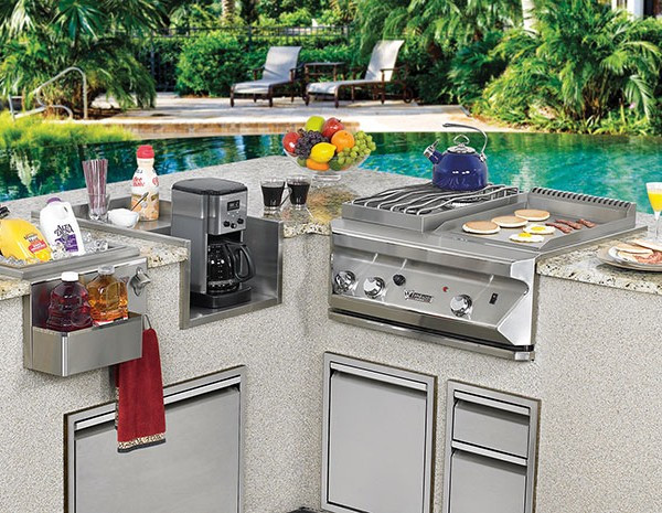 outdoor kitchen burner design