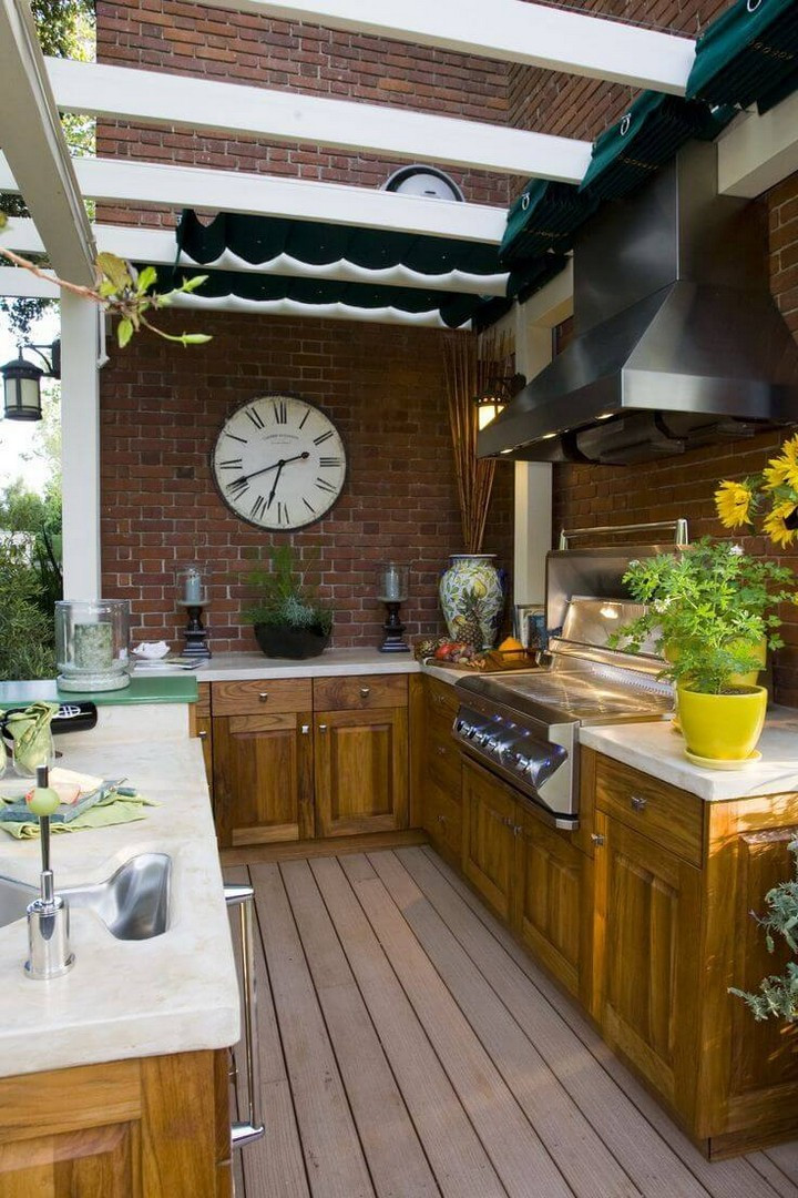 Outdoor Kitchen Cabinet Ideas
 24 Pretty Outdoor Kitchen Cabinet Ideas To Enjoy The