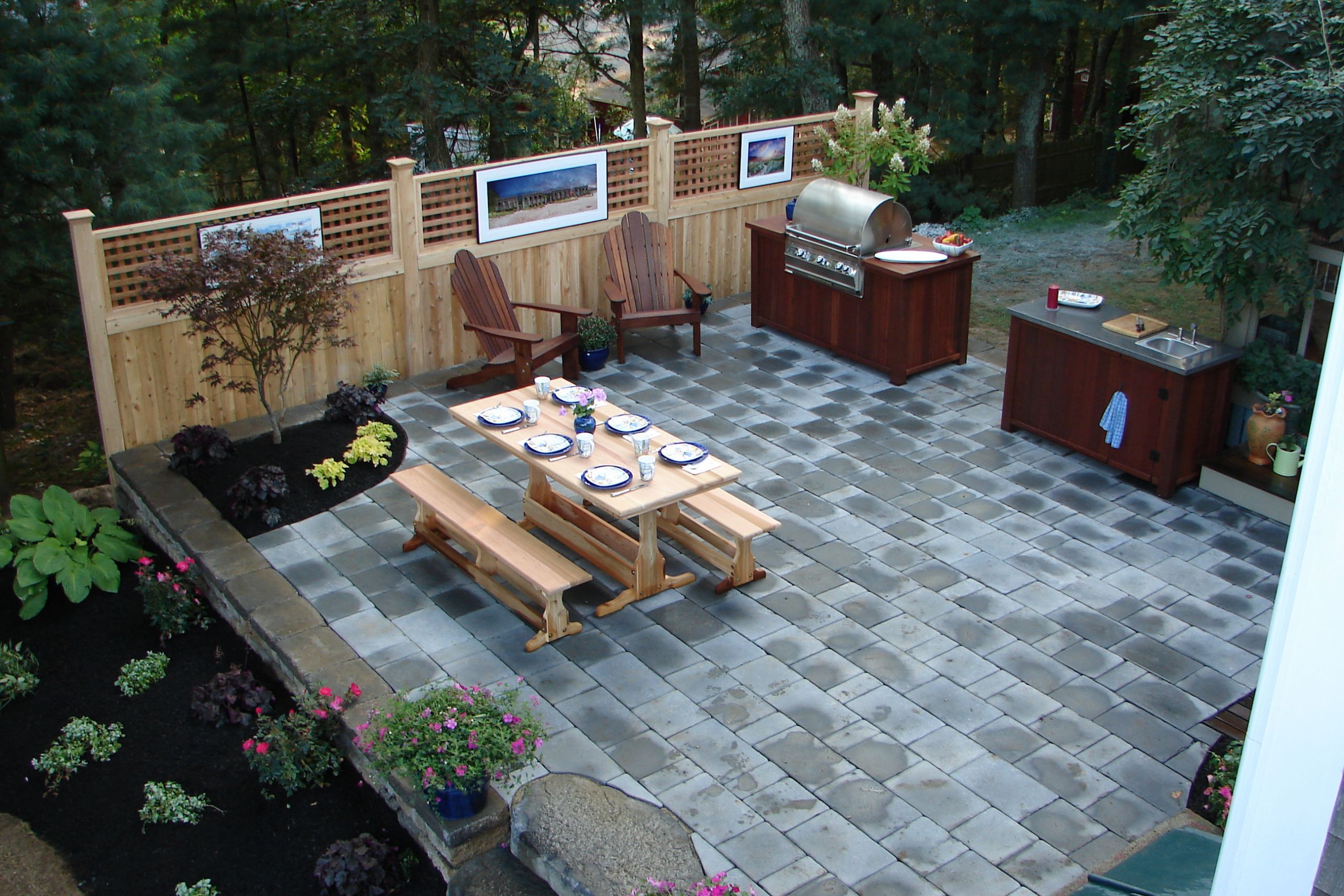 Outdoor Kitchen Table
 2015 Outdoor Living Trend Outdoor Kitchens