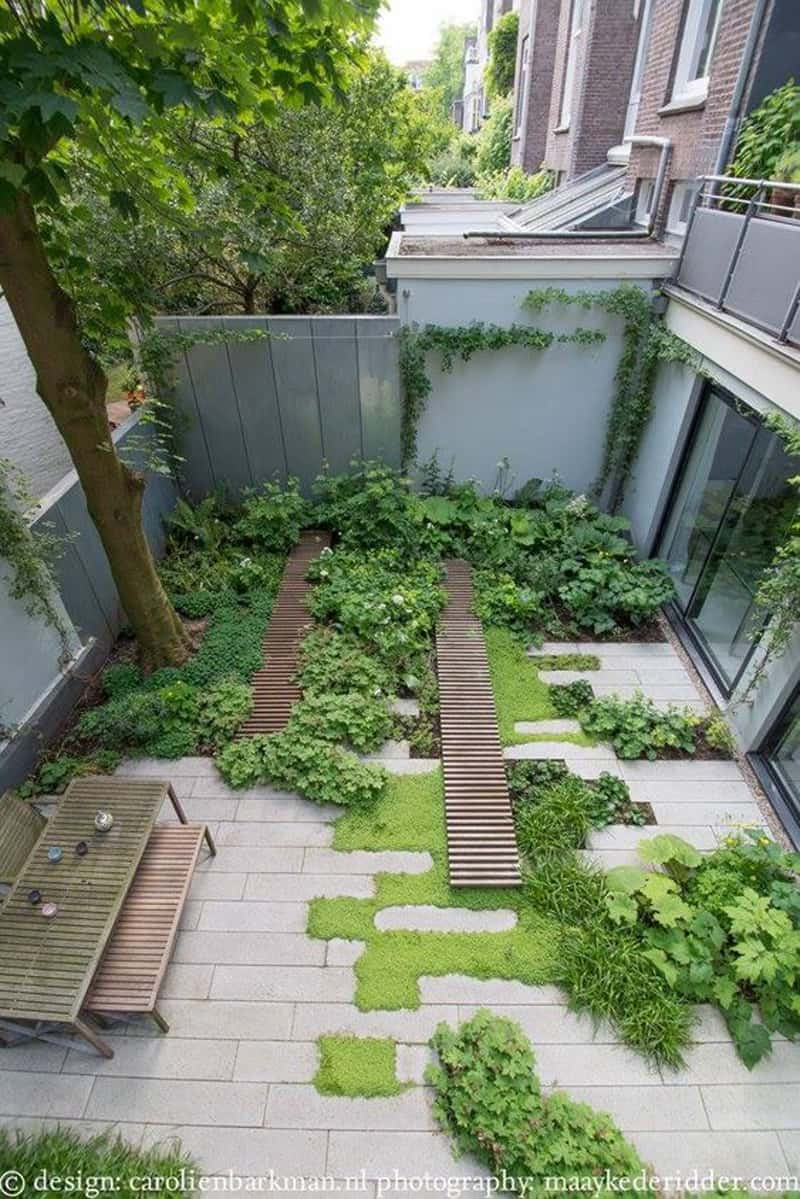 Outdoor Landscape Decor
 A Dynamic Design for a Garden Passageway