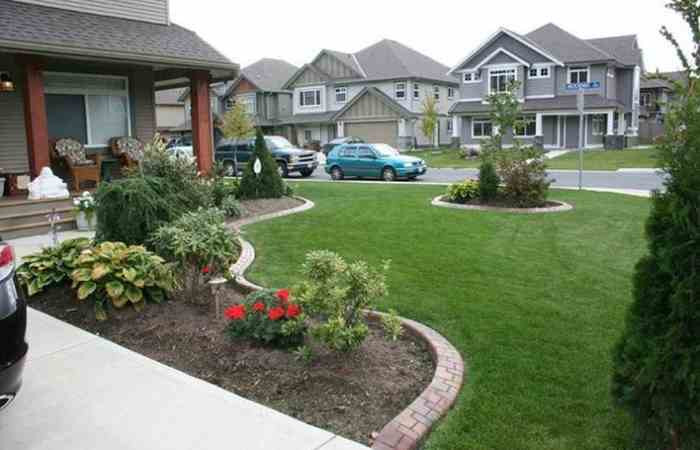 Outdoor Landscape Driveway
 Design And Decor Circular Driveway Landscaping Ideas