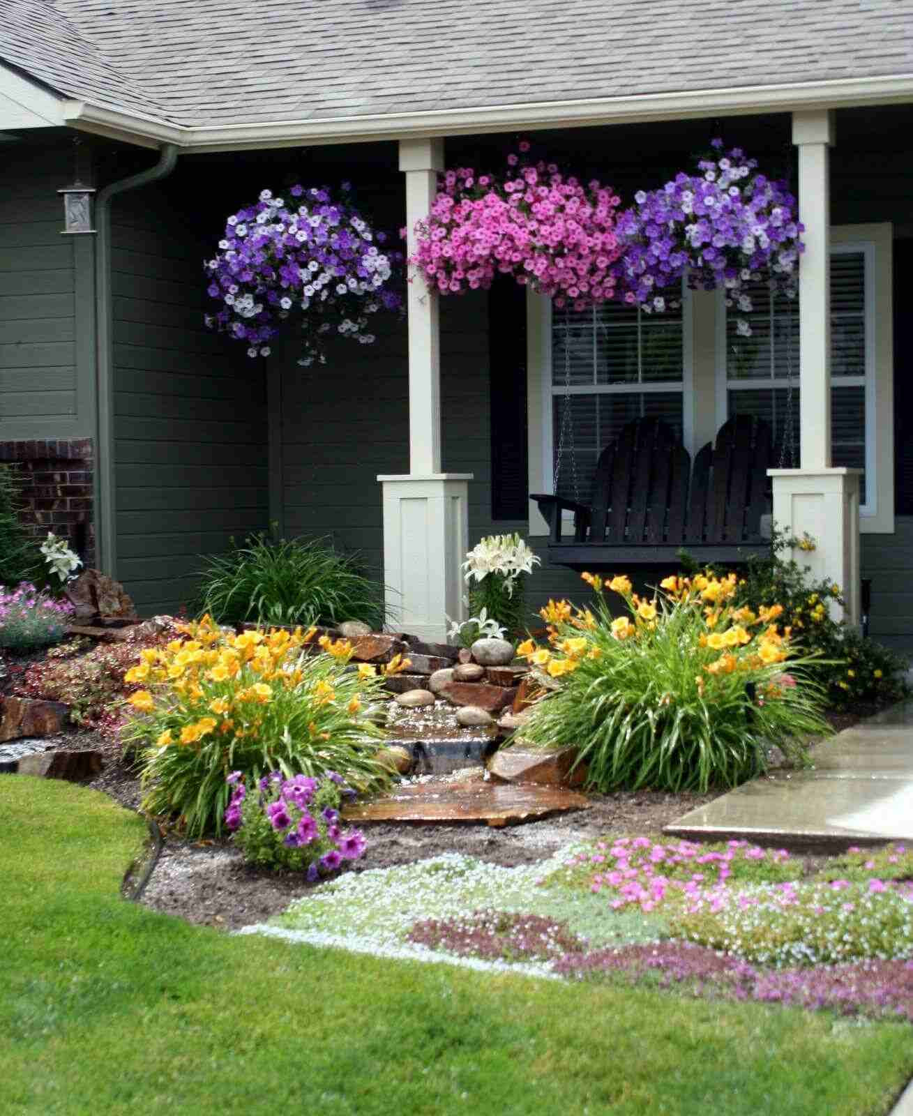 Outdoor Landscape Front
 30 Amazing DIY Front Yard Landscaping Ideas and Designs