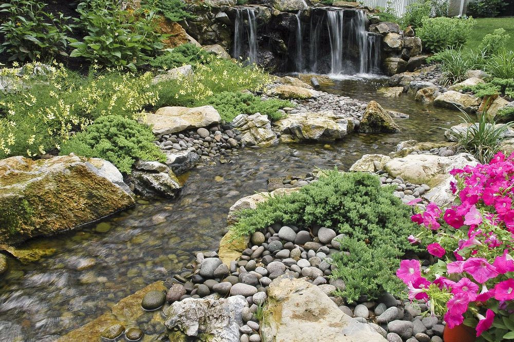 Outdoor Landscape Fun
 Fun beautiful and safe for kids pondless