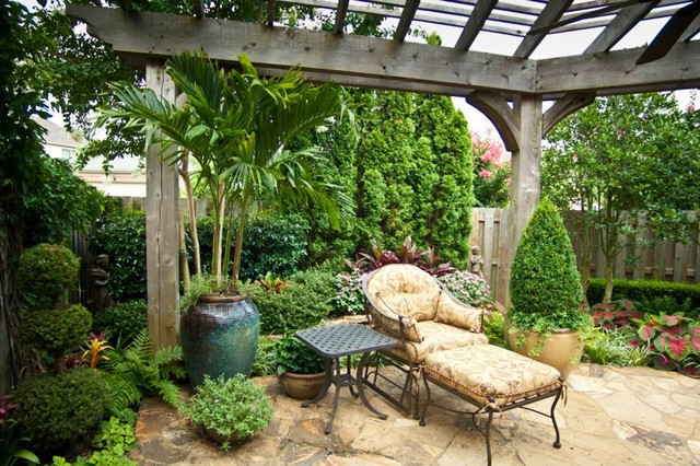Outdoor Landscape Small Space
 Big ideas in small spaces Traditional Landscape