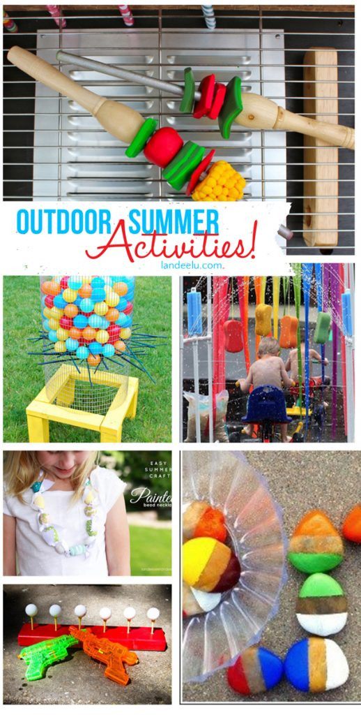 Outdoor Stuff For Kids
 Outdoor DIY Summer Activities for Kids