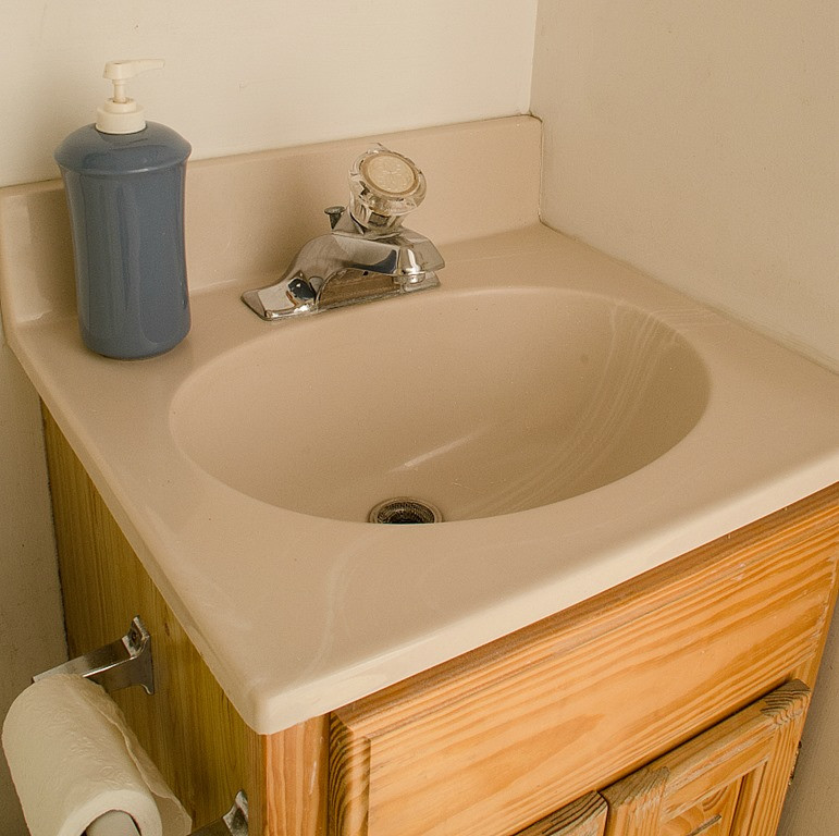 Paint Bathroom Sink Countertop
 How To Paint A Sink