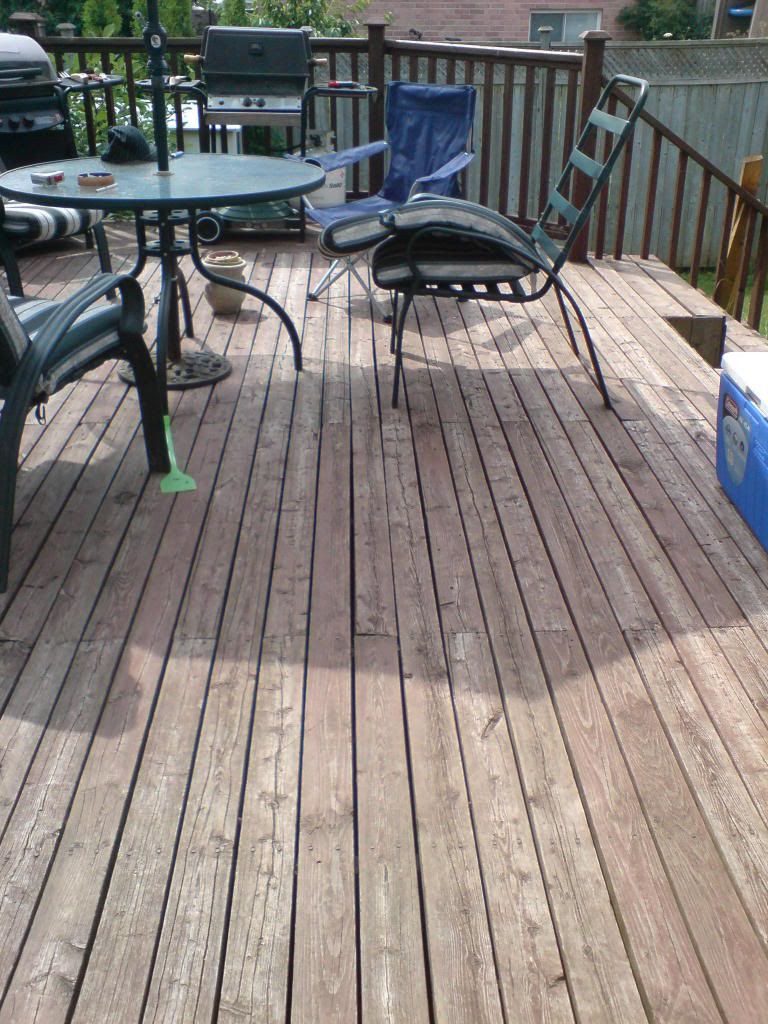 Painting An Old Deck
 Old deck need to paint or stain PICS DoItYourself