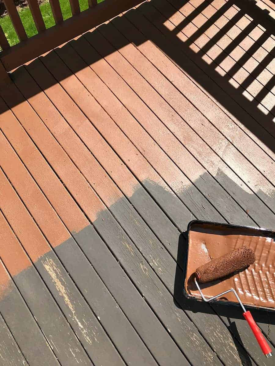 Painting An Old Deck
 How to Restore an Old Deck Jenna Kate at Home